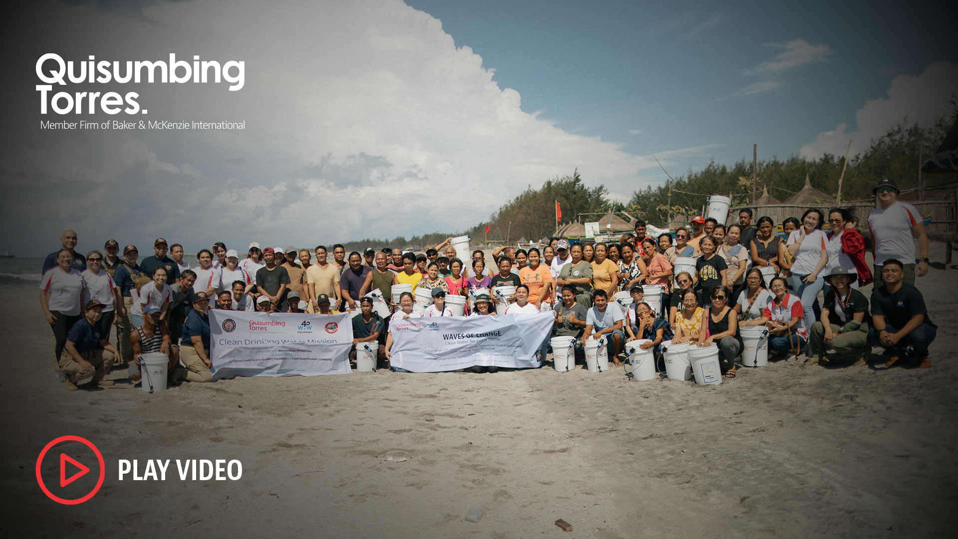 Quisumbing Torres W4W Clean Water Project in Zambales